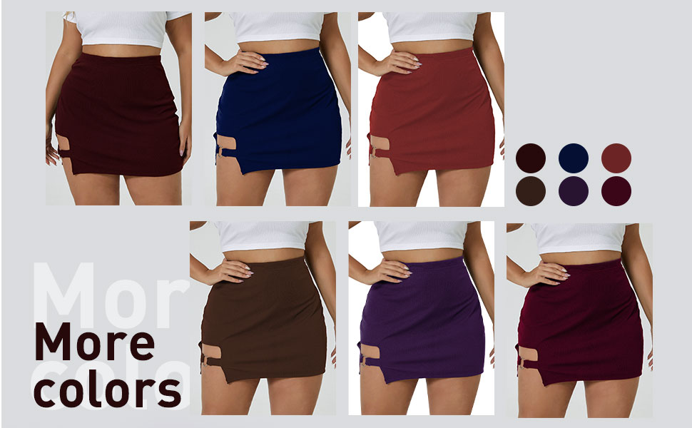 Plus size mini skirt for halloween