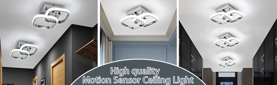 Motion Sensor Ceiling Light