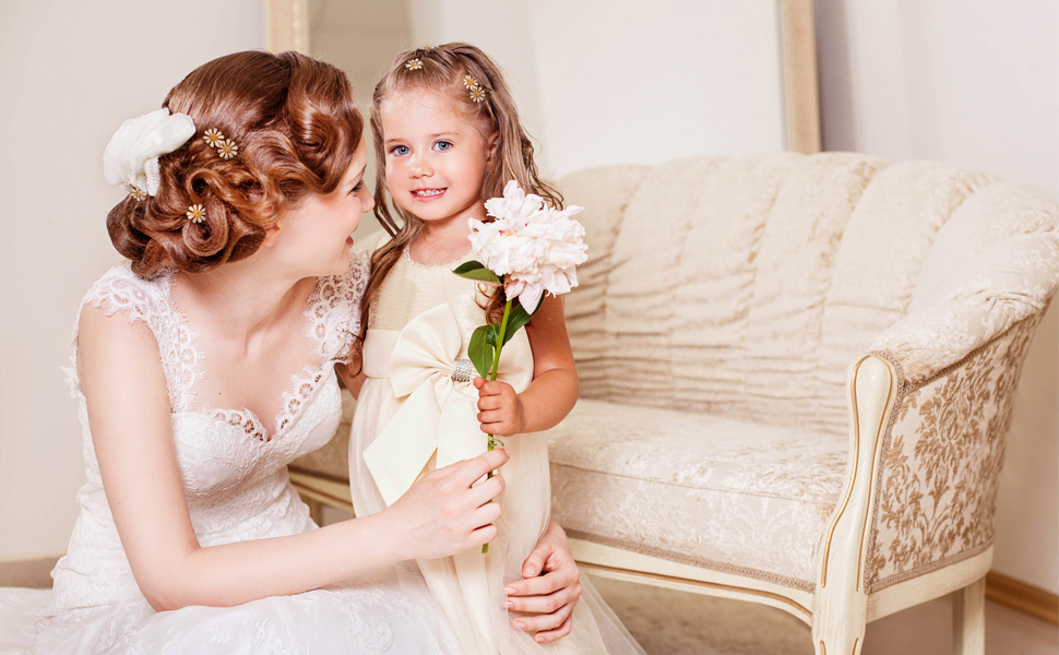 Hair Pins for Brides Flower Girls