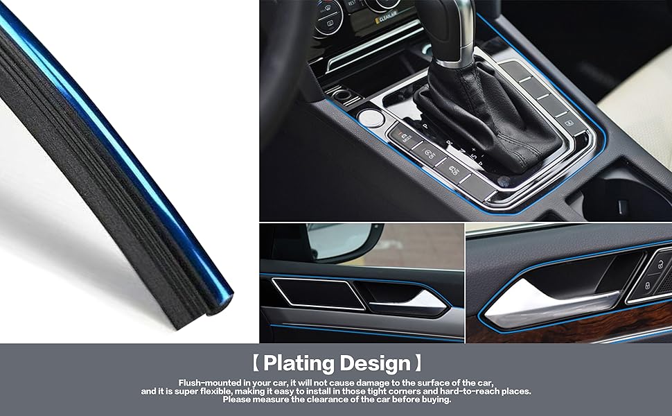 Car Interior Trim Strips,3D DIY Car Interior Moulding Trim