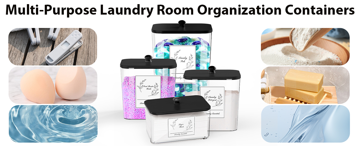 laundry pod and dryer sheet holder