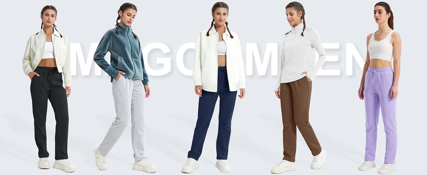 fleece lined sweatpants