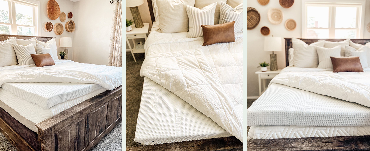 Gel Memory Foam Mattress topper