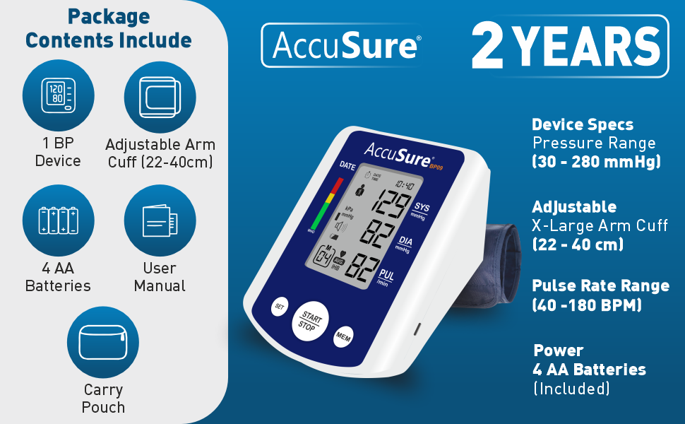 AccuSure Blood Pressure Monitor