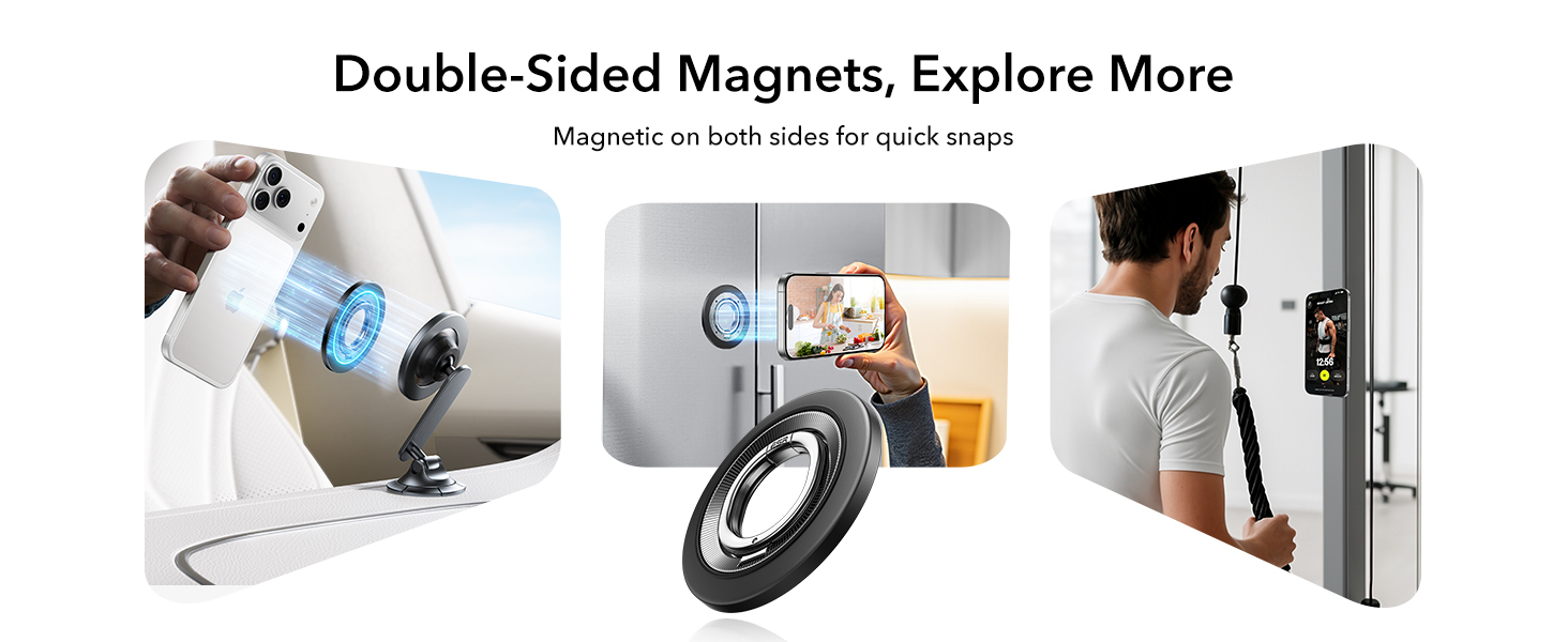 magnetic phone grip