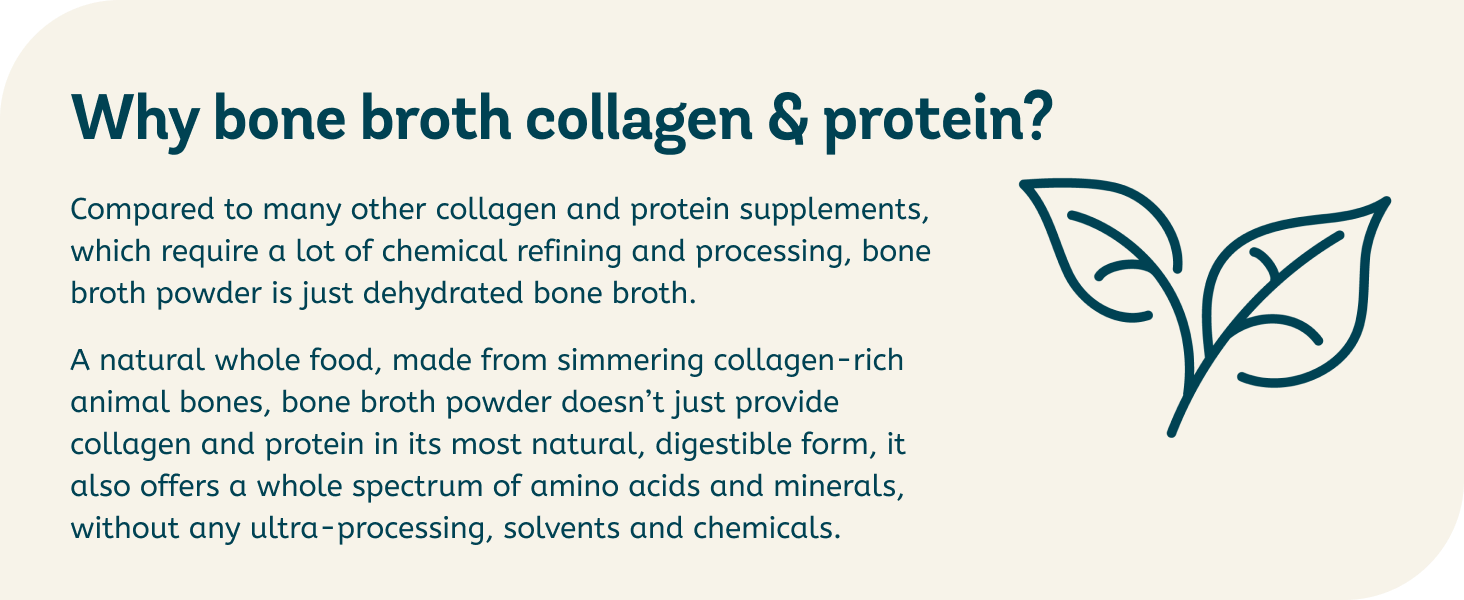 Why bone broth collagen & protein? 