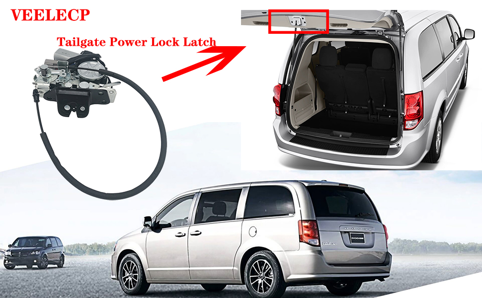 VEELECP Tailgate Lock Latch with Power Opener Replacement