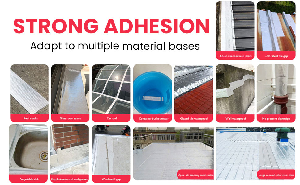 Leakage Repair Waterproof Tape for Pipe Leakage Solution Aluminum Foil Tape