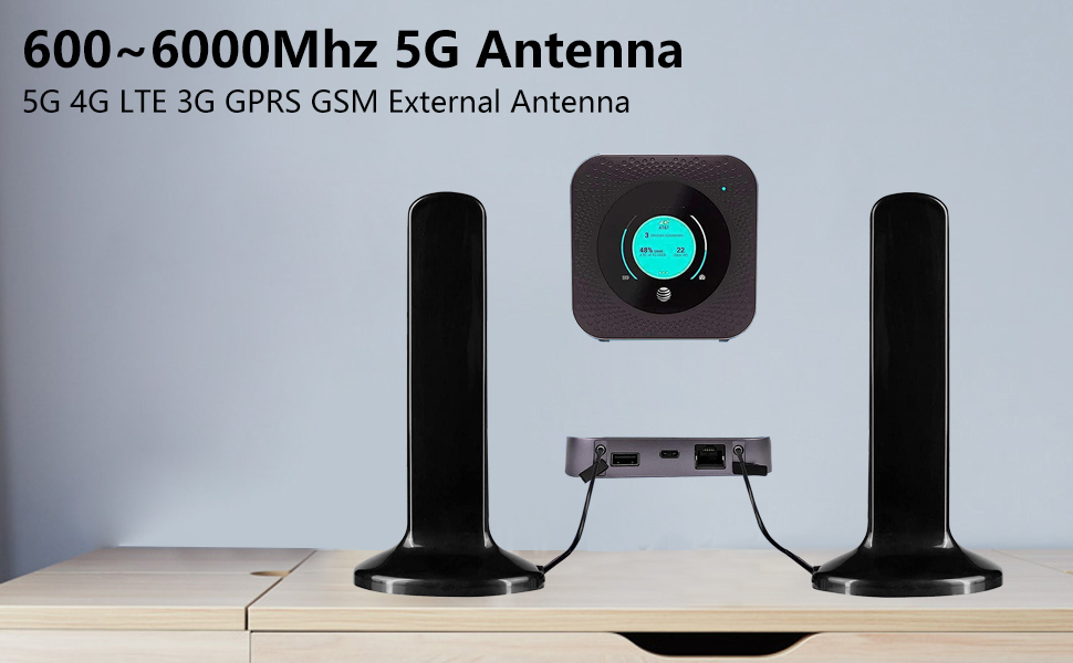 TS9 Antenna, 12dBi External 5G 4G LTE GSM 6006000Mhz