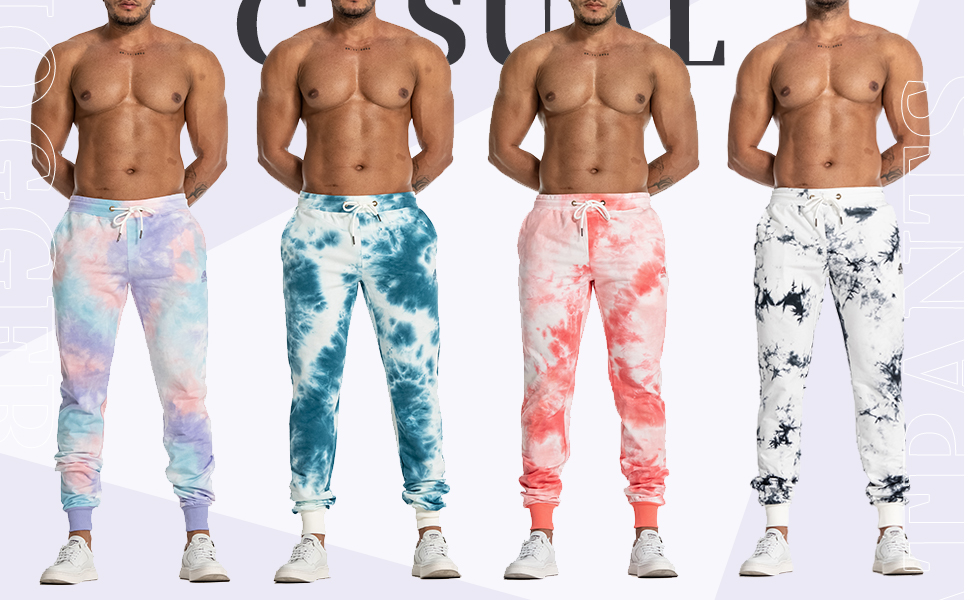 スウェットパンツ Eddy Color Heavy Jogger Pants (3color) Amazon.com: AIMPACT Mens Tie Dye Sweatpants Jersey Cotton