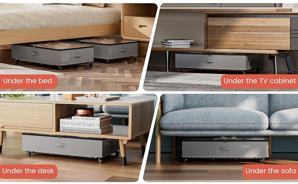 under bed storage organiser