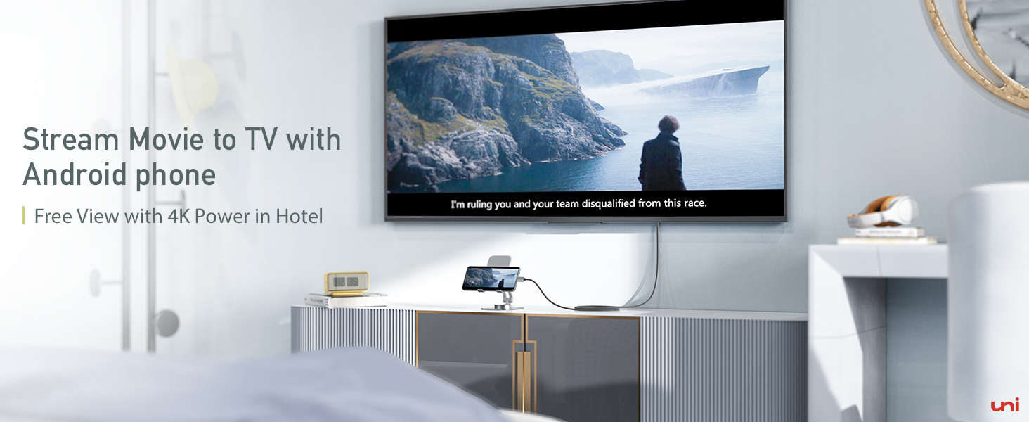 stream movie to tv from android smart phone