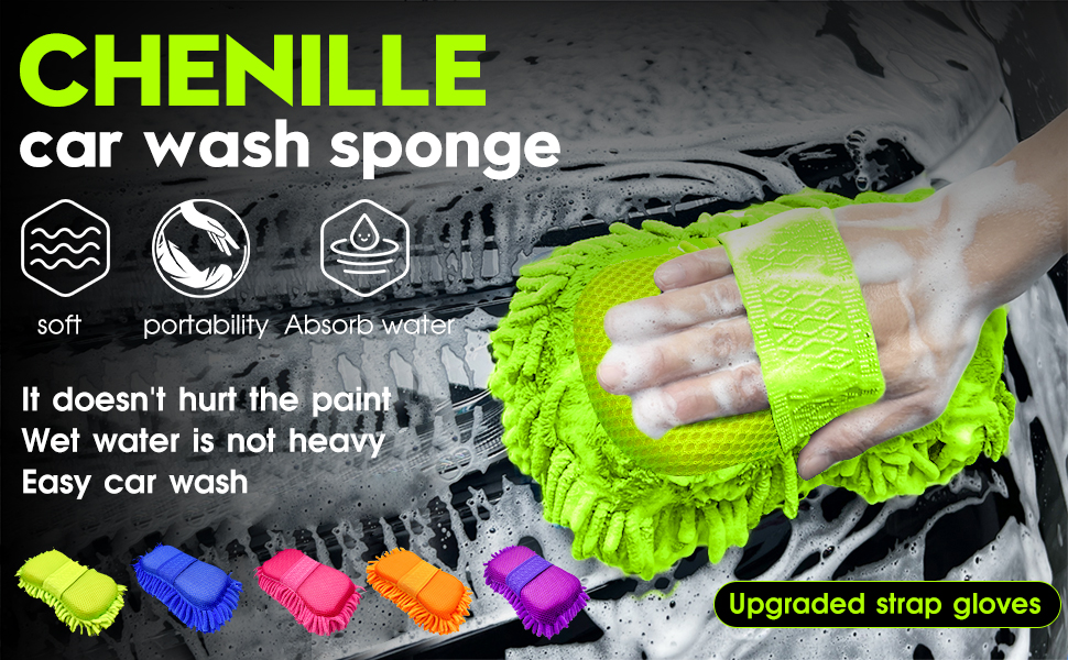 car wash sponge