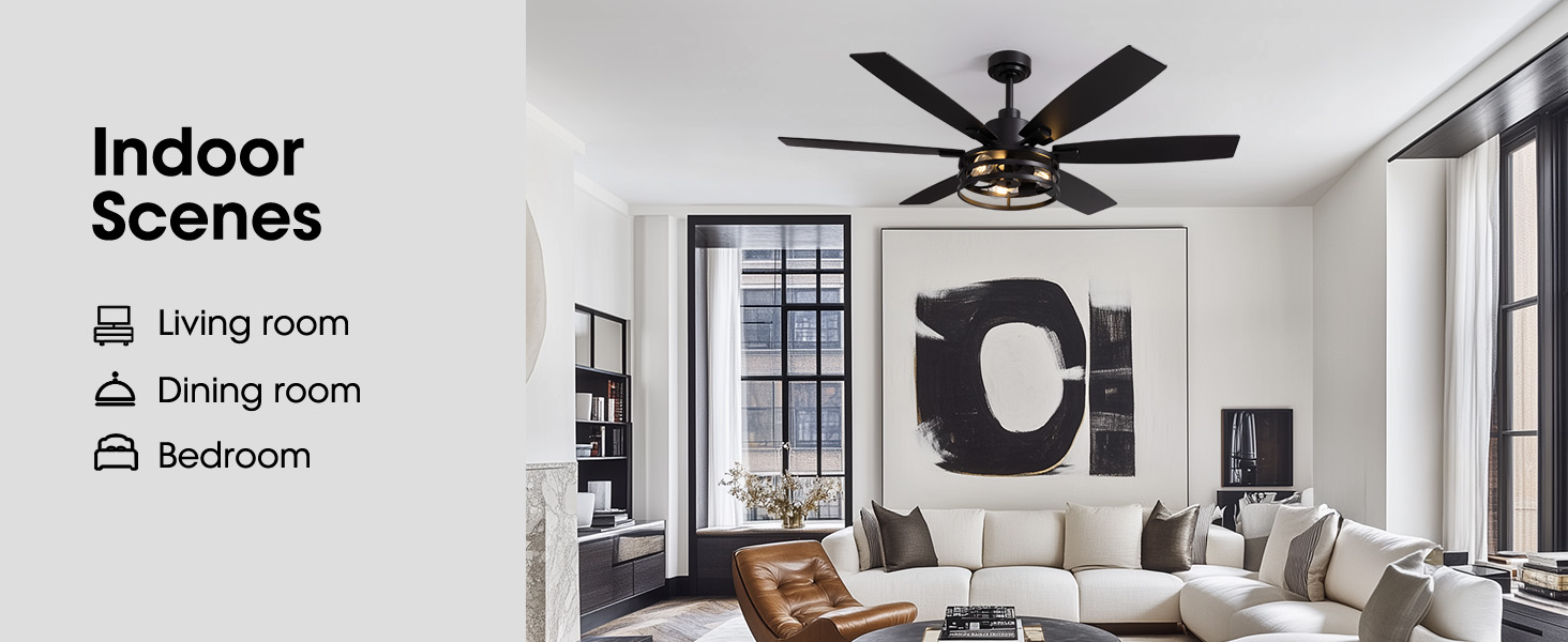 indoor ceiling fan
