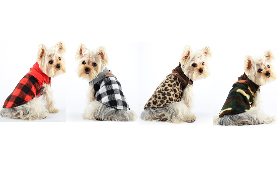 Small Dog Clothes Chihuahua Fleece Clothes XXSS Winter