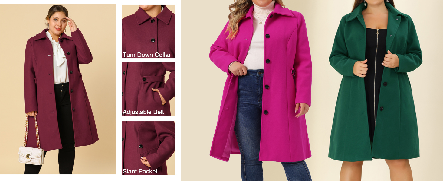 Belted Winter Long Coat