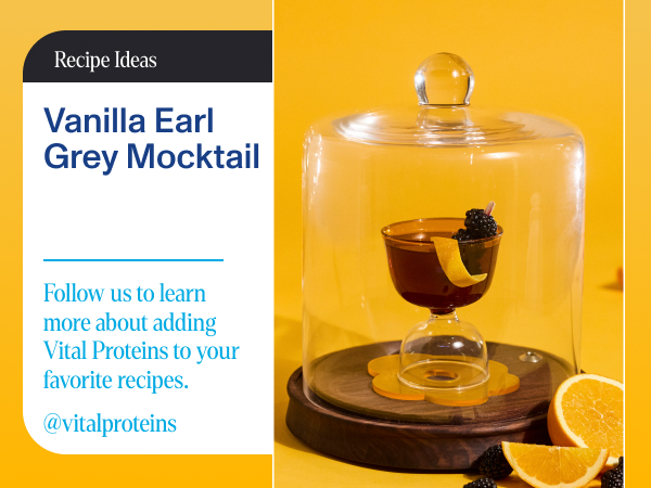 Vanilla Earl Grey Mocktail