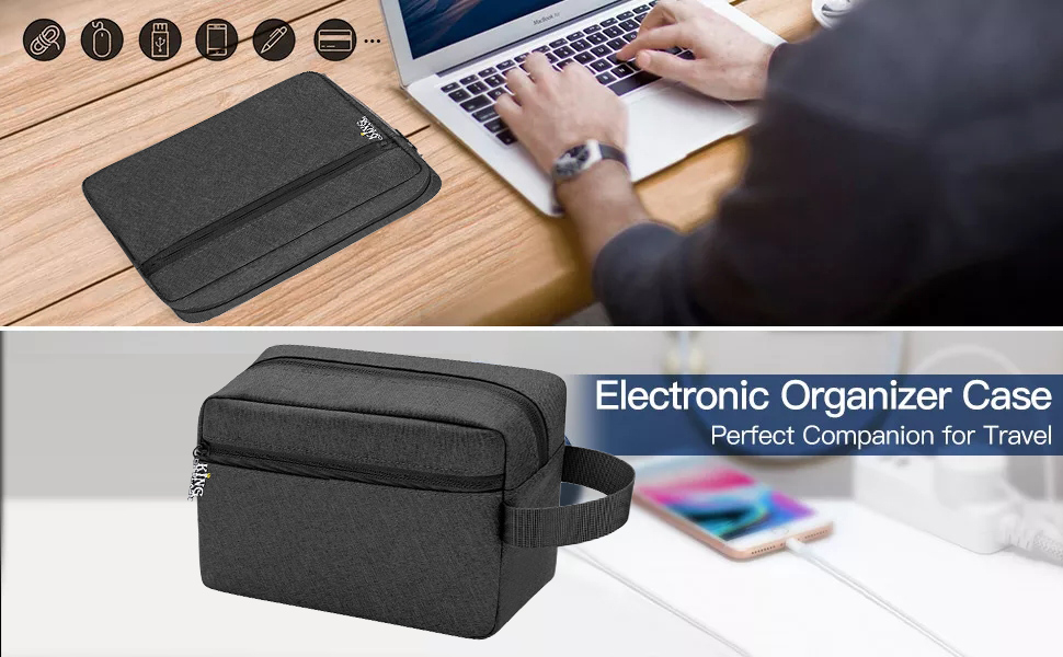 Cables gadgets carry on bags case travels padded storage store holder