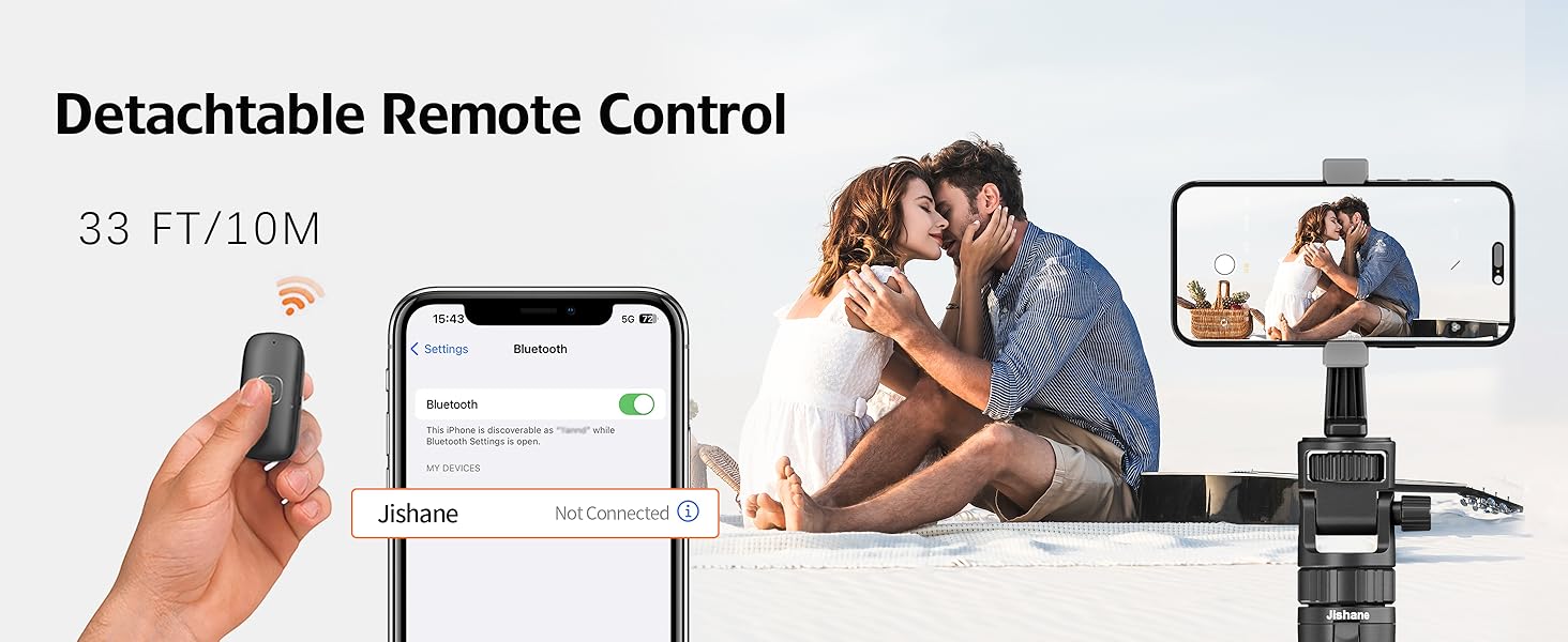 tripod for iphone with remote