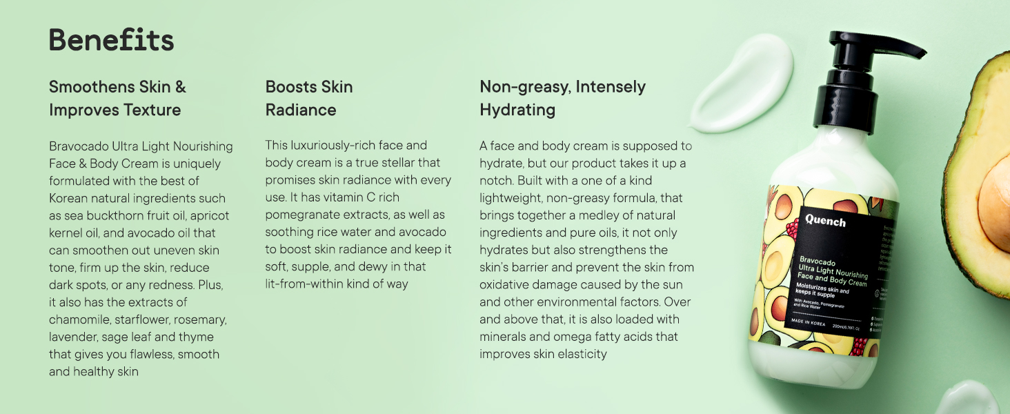 Bravocado Ultra Face and Body cream