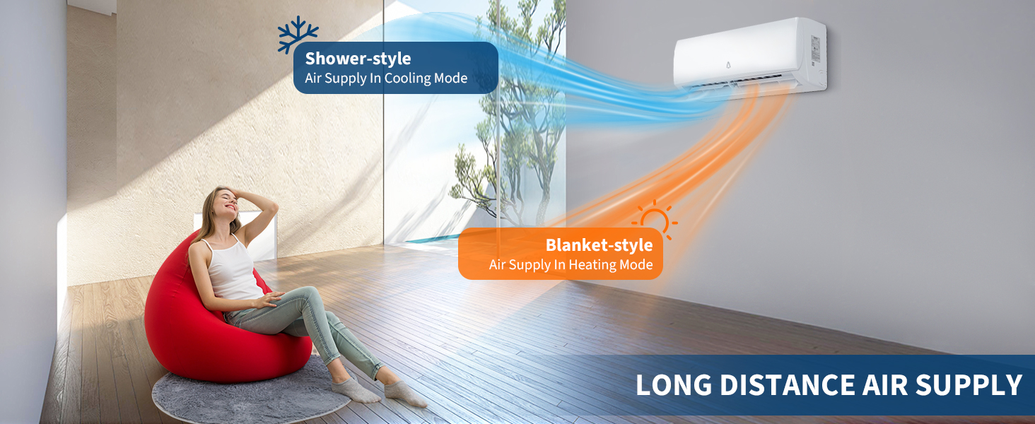 split unit ac and heat