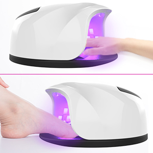 Large space for both hands and feet