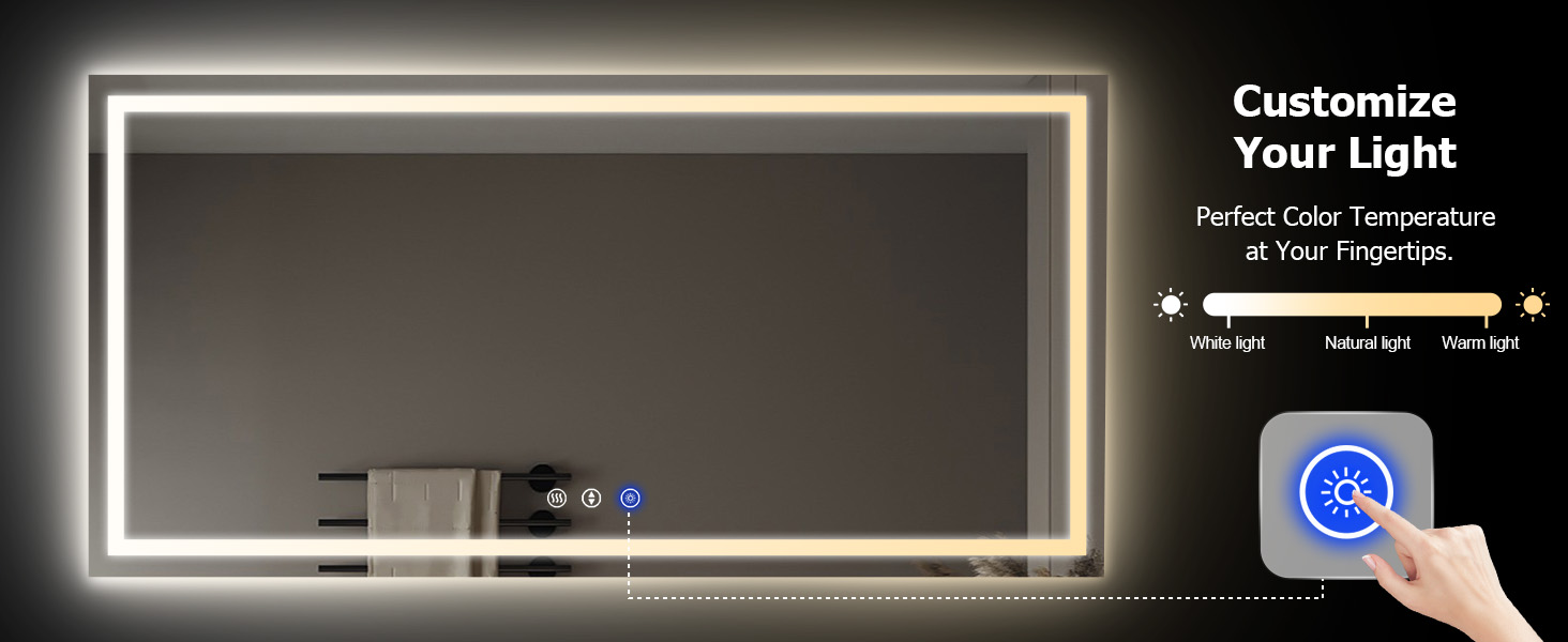 bathroom mirror