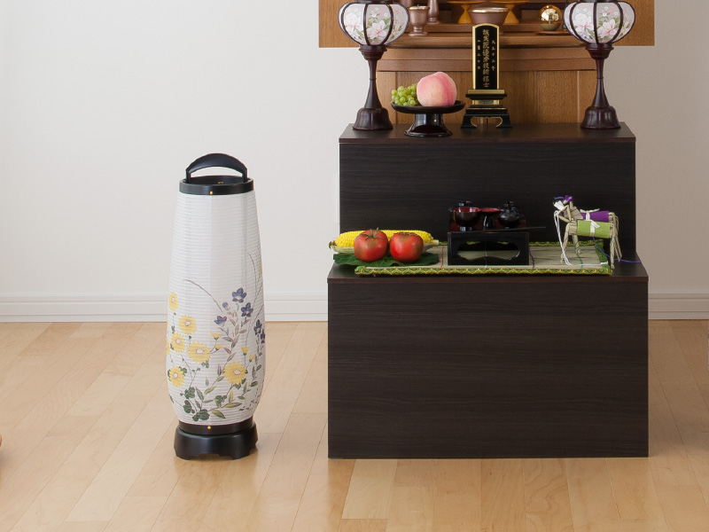 Amazon｜仏壇屋 滝田商店 盆提灯 盆ちょうちん 回転行灯 あけぼの2号