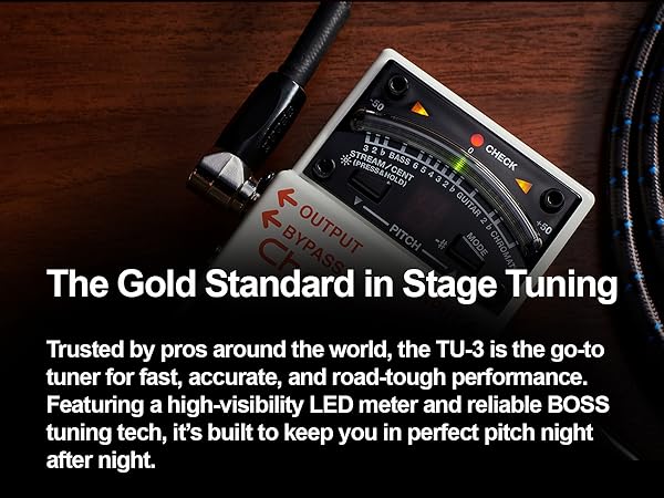 Amazon.com: Boss TU-3 Chromatic Tuner Pedal - Bundle with
