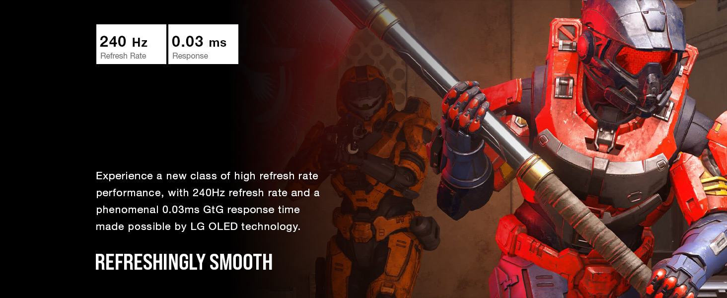 high refresh rate monitor, oled display, 240Hz refresh rate, 240Hz