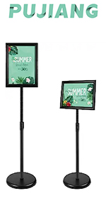PUJIANG Adjustable Sign Holder Poster Stand