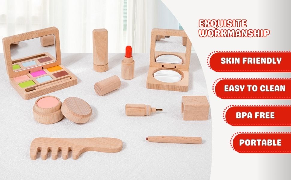 makeup kids girls make up set pretend play toys real baby barbie ageunicorn beauty box frozen 