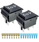 Artrinck Silver Contact Double momentary 6 Pin Button On-Off