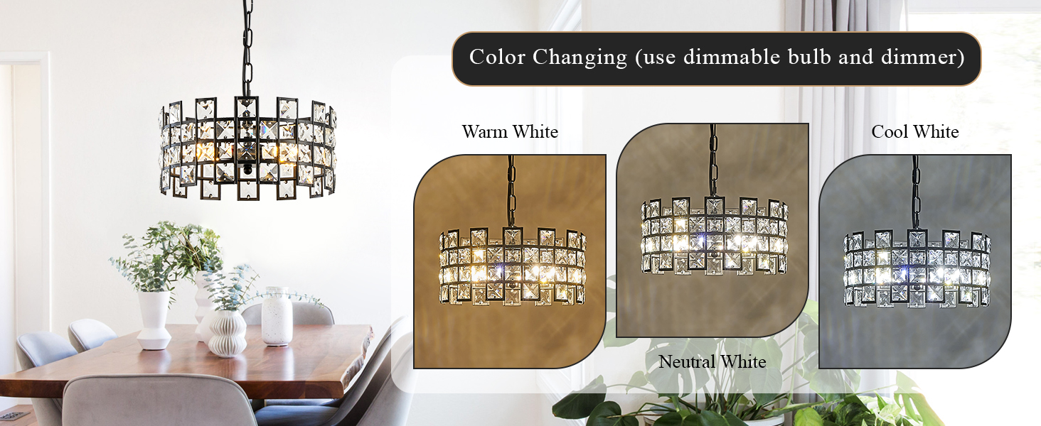 crystal pendant lignt modern black pendant lighting small chandelier kitchen dining toom entryway