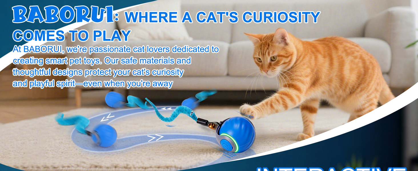 Interactive Cat Toy Ball