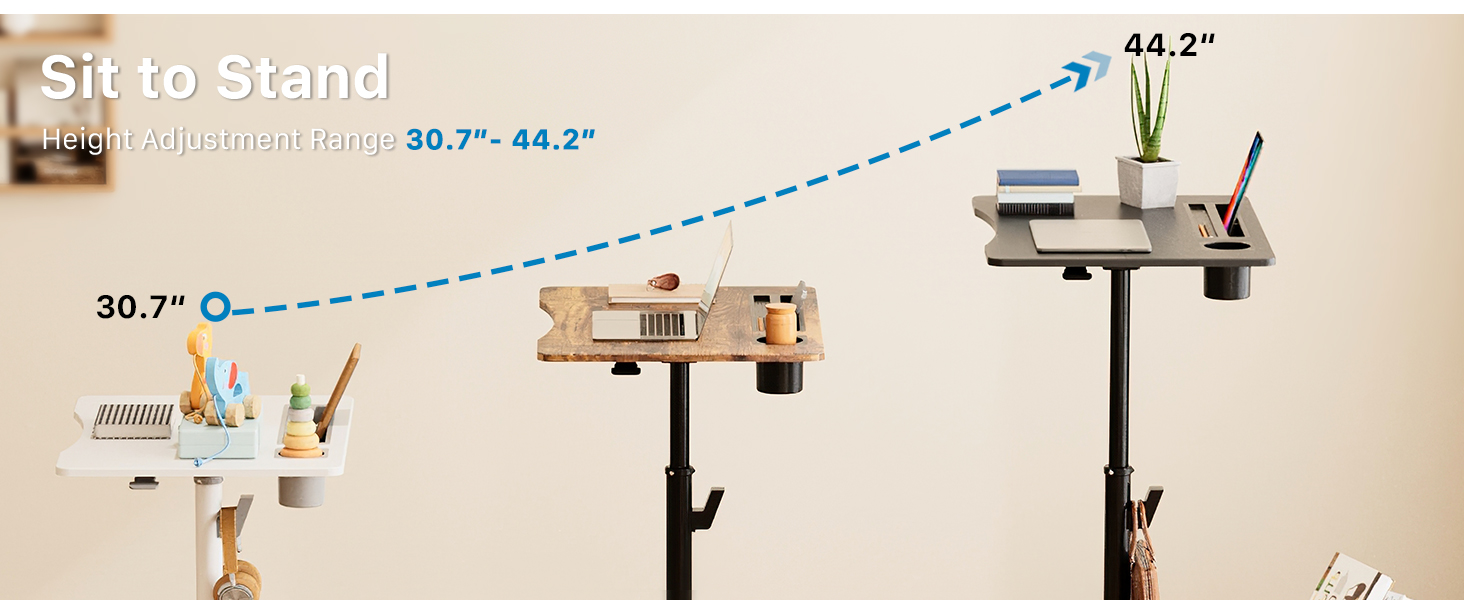 mobile standing desk