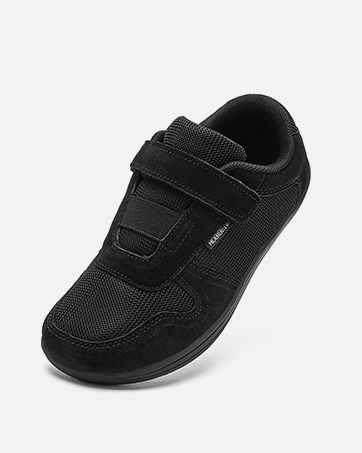 black barefoot shoes kid