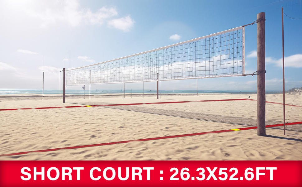 Professional Beach Volleyball Lines for Sand2 Inch