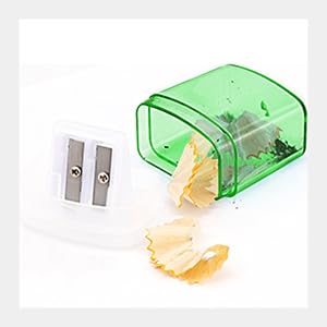 2 hole sharpener with recycle bin