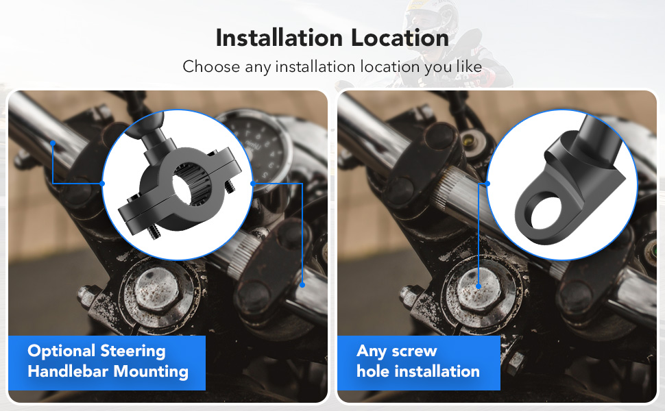 5" Waterproof Touchscreen, Motorcycle GPS Navigation Screen