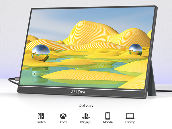 ARZOPA 16.1インチ 144Hz ポータブルモニター ARZOPA 16,1