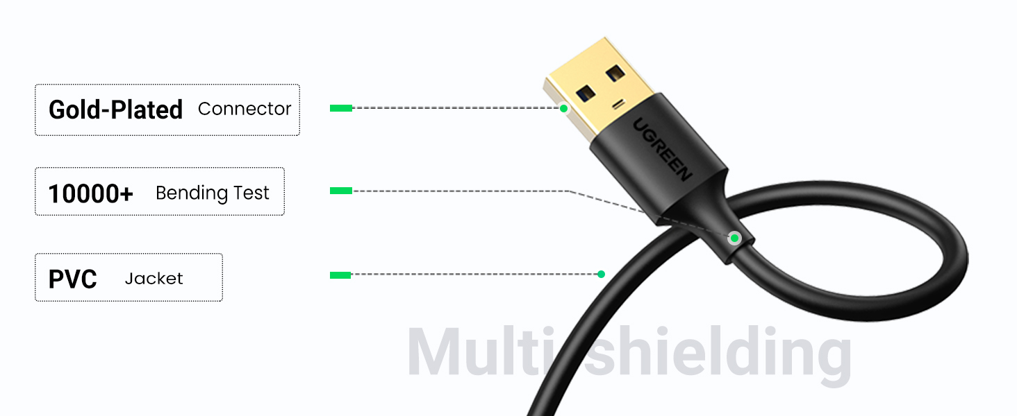 Gold plated connectors