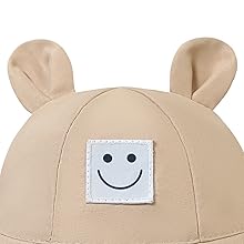 Smile bucket hat