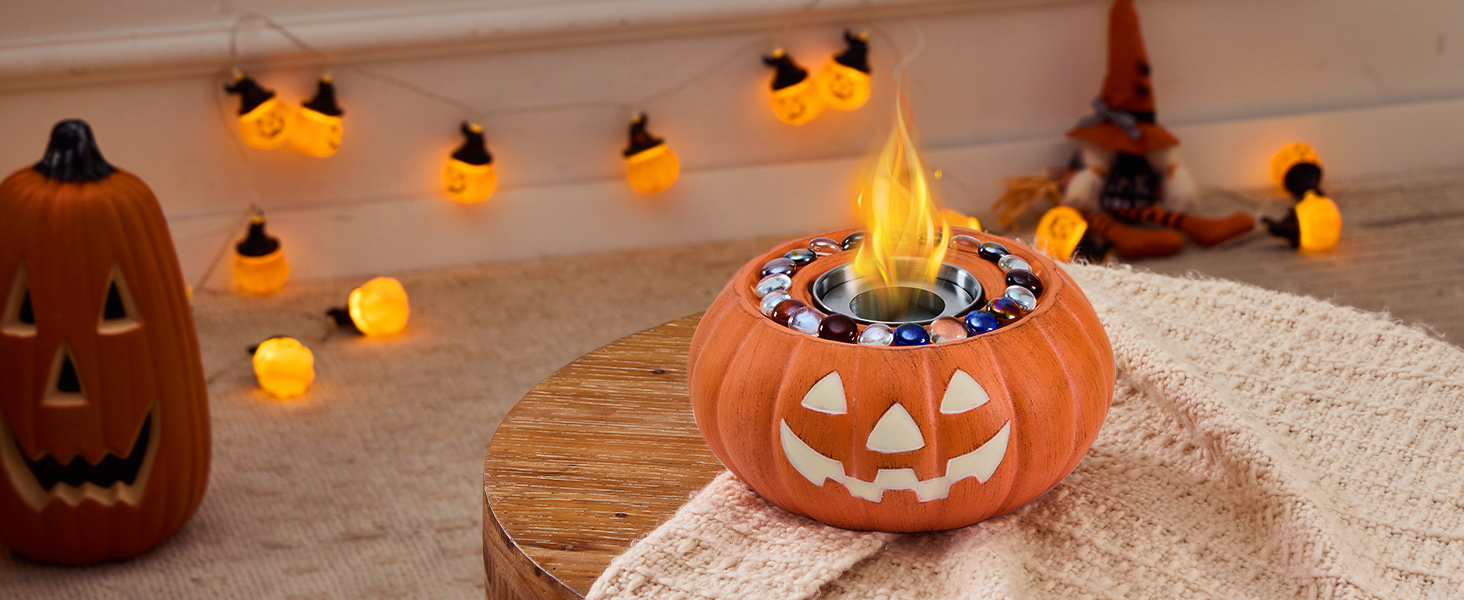 Beserie Tabletop Fire Pit Organic Mineral Outdoor