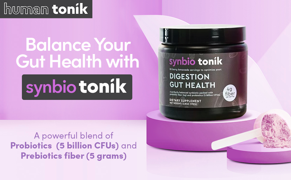 supergreen tonik probiotic prebiotic for women gut health fiber supplement source