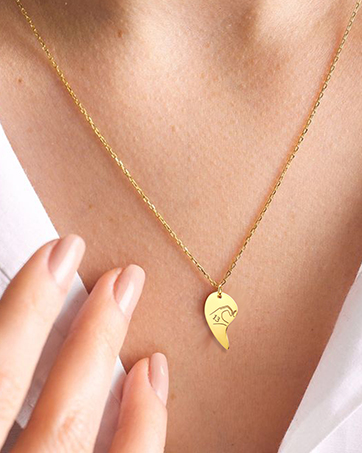COTATI Quotes Guitar Pick Necklace