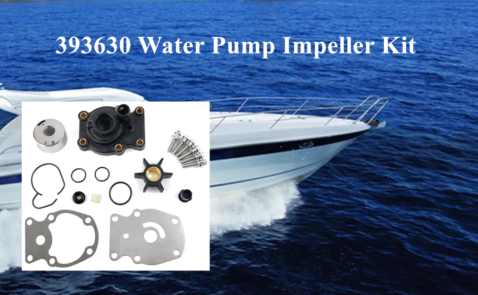 WINGOGO 393630 Water Pump Impeller Repair Kit Replacement