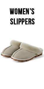 genuine sheepskin slippers women