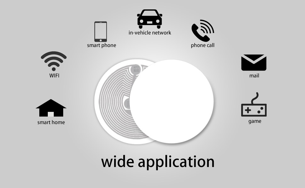 NFC 215 Tags Sticker Ntag215 NFC Stickers NFC 215 Tag 504