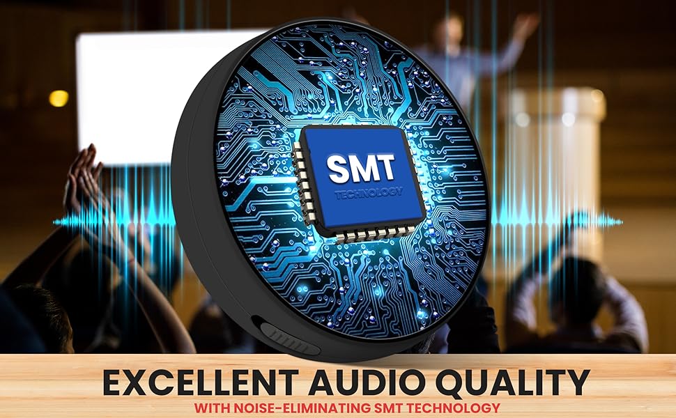 PyleUsa Wireless LowLatency Transmitter / Receiver Set for Presentations